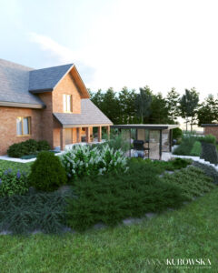 Ogród dla osoby starszej