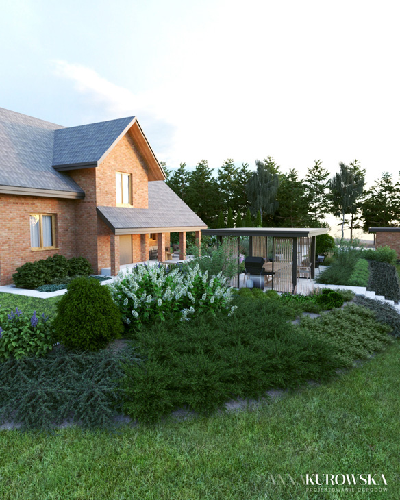 Ogród dla osoby starszej