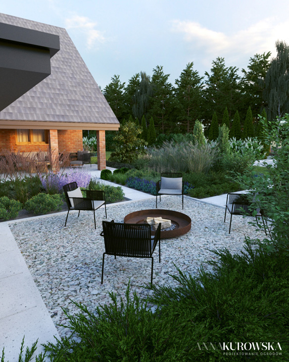 Ogród dla osoby starszej