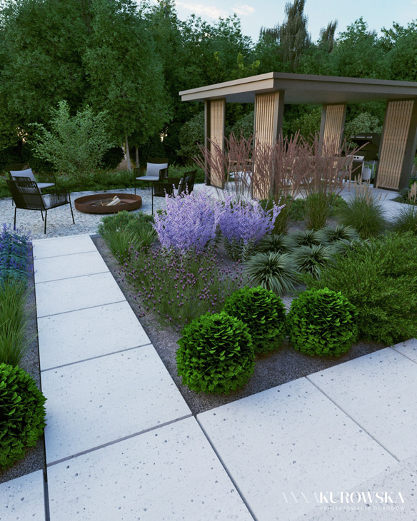 Ogród dla osoby starszej