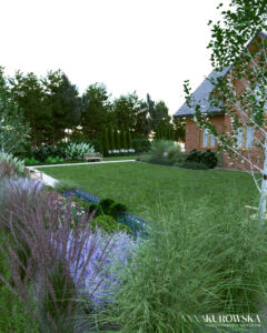 Ogród dla osoby starszej