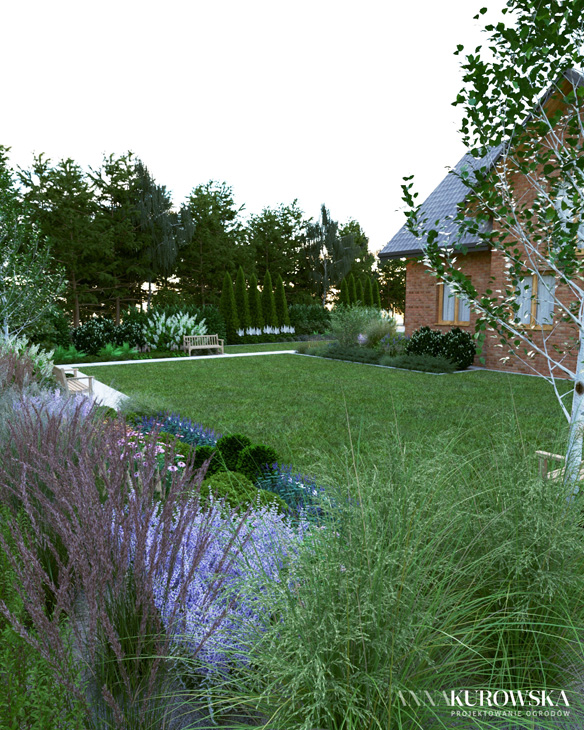 Ogród dla osoby starszej