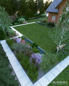 Ogród dla osoby starszej