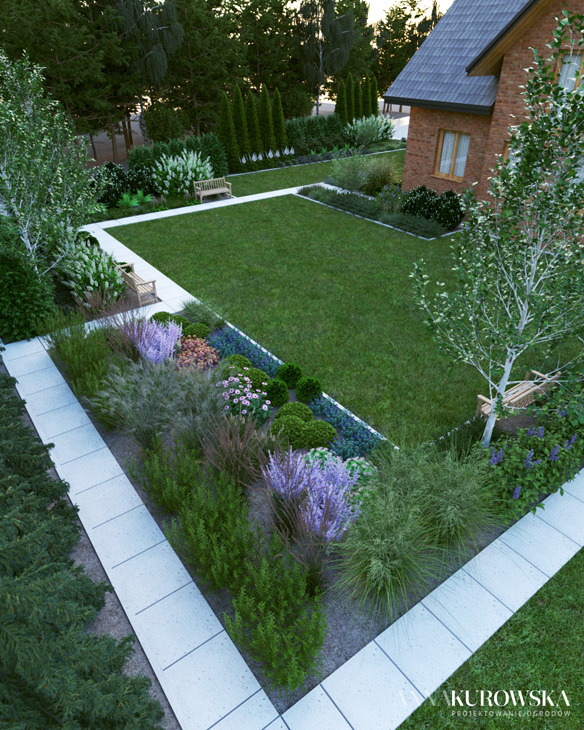 Ogród dla osoby starszej